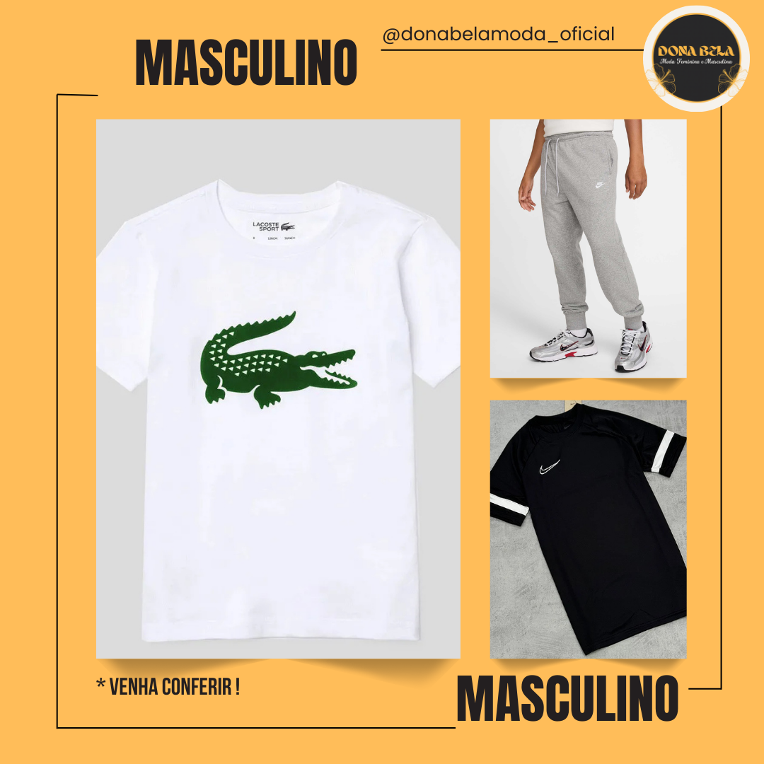 Moda Masculina - Dona Bela